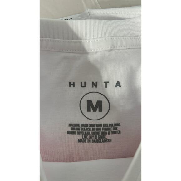 Hunta Racing MX23 Champ Tee Shirt Mens Medium Motorcross Champion White Red New - Picture 5 of 8